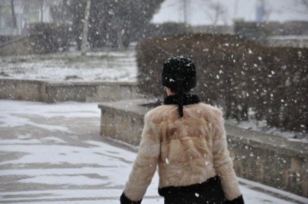 Prognoza meteo: ninge şi astăzi la Constanţa!